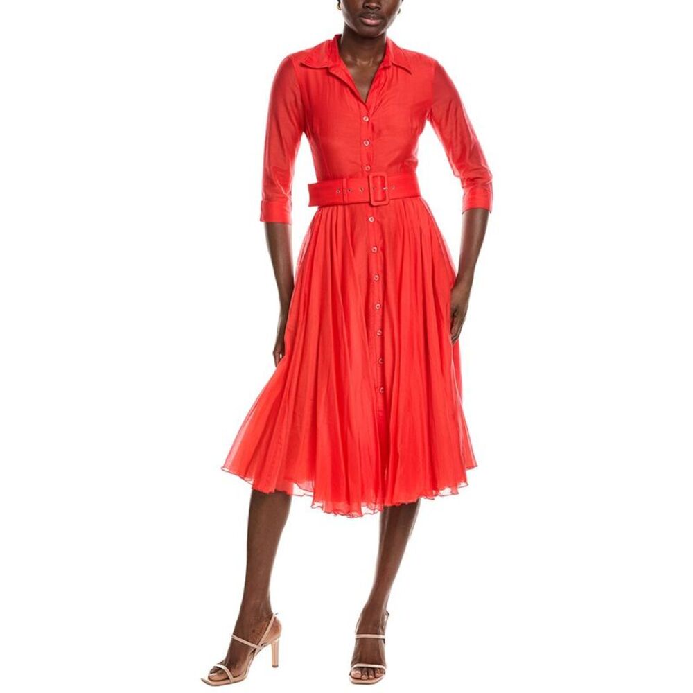 Samantha Sung Womens Aster Midi Dress